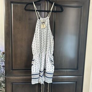 Summer romper bohemian halter style